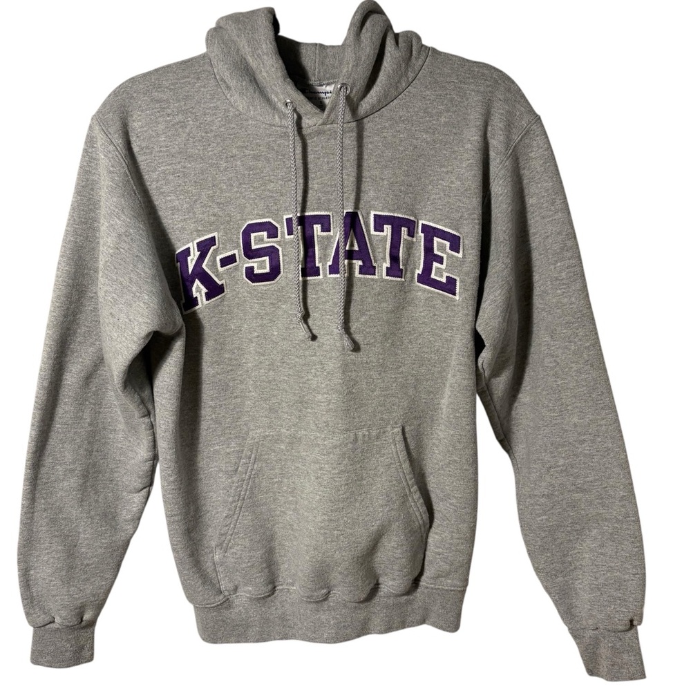 Champion Gray Kansas State Hoodie Sweatshirt